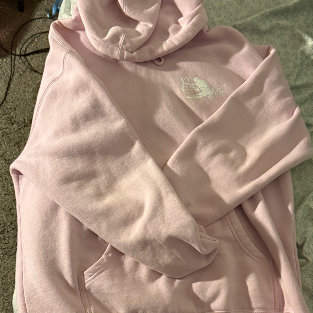 Pink Hoodie Sweatshirt